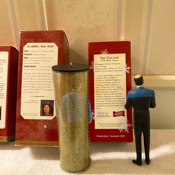 StarTrek Hallmark Keepsake Ornament Figures Lot - Picture 15 of 16
